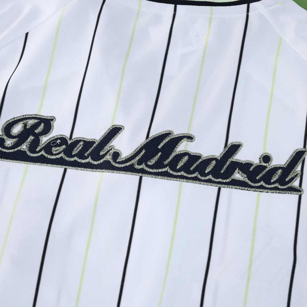 Camisa Real Madrid 2025/26 US Pack Baseball Branca Adidas