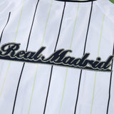 Camisa Real Madrid 2025/26 US Pack Baseball Branca Adidas