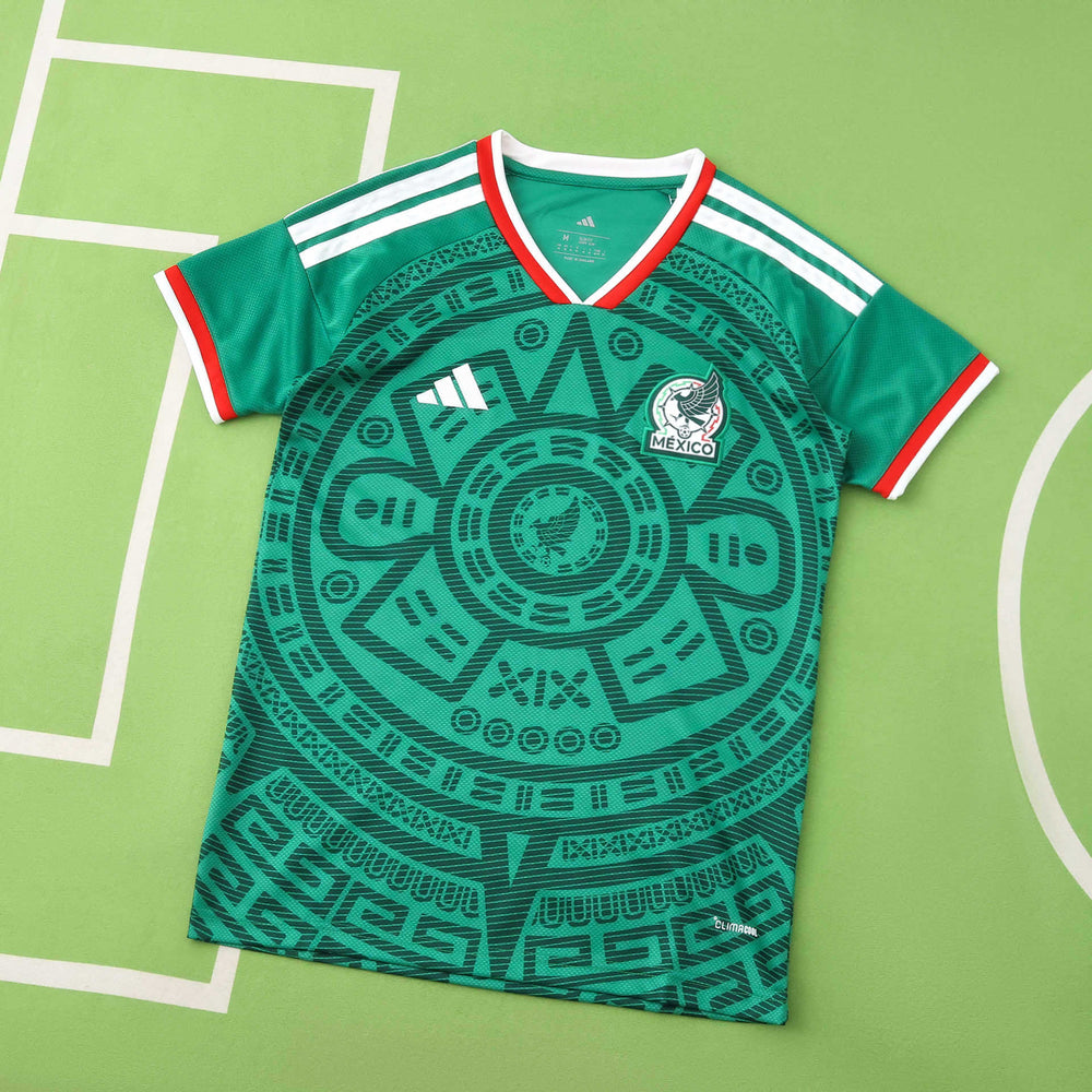 Camisa Seleção México I Copa do Mundo 2026 Verde Feminina Adidas