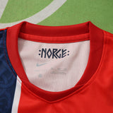 Conjunto Infantil Seleção Noruega I Copa do Mundo 2026 Vermelho