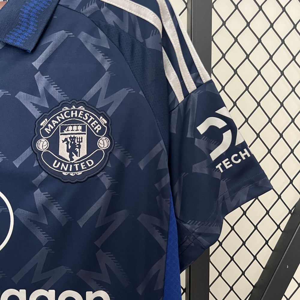 Camisa Manchester United II 24/25 Azul Adidas