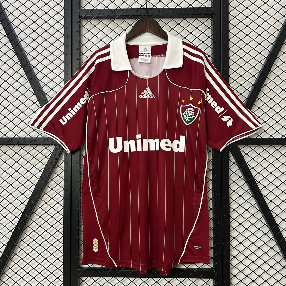 Camisa Fluminense III 2007/2008 Vermelha Retrô Adidas