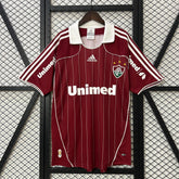 Camisa Fluminense III 2007/2008 Vermelha Retrô Adidas