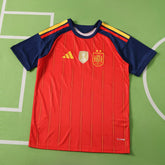 Camisa Seleção Espanha I Campeã Copa do Mundo 2026 com Patch Vermelha