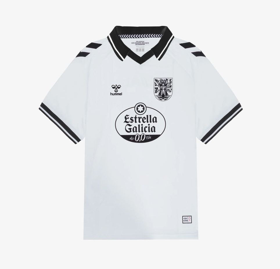 Camisa Celta de Vigo Comemorativa 100 Anos Goleiro Branca Hummel