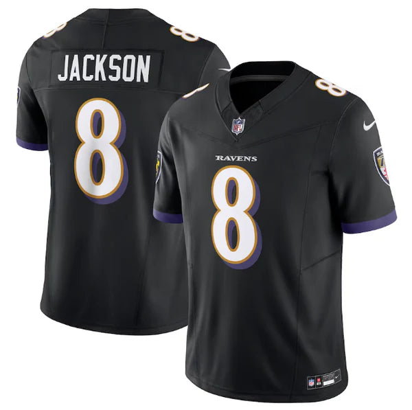 Camisa NFL Baltimore Ravens Vapor F.U.S.E. Limited Preta Nike