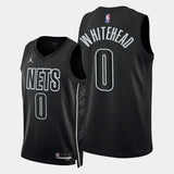 Regata Brooklyn Nets Swingman Statement Edition 23/24 Preta Masculina Jordan