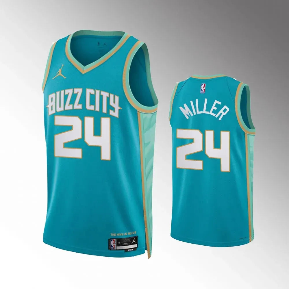 Regata Charlotte Hornets Swingman City Edition 23/24 Azul Masculina Jordan