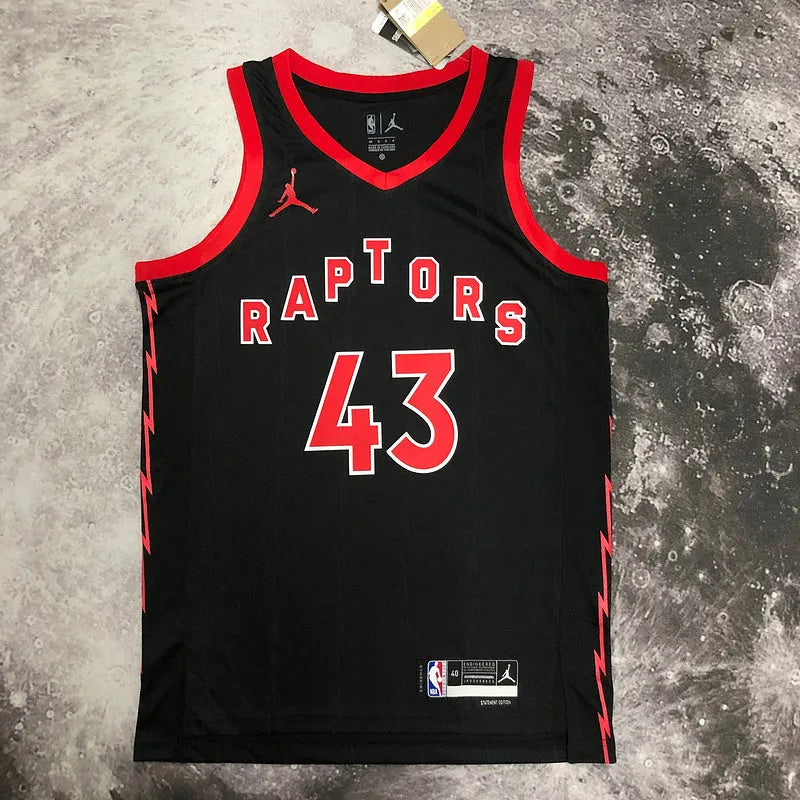 Regata Toronto Raptors Swingman Statement Edition 22/23 Preta Jordan