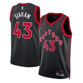 Regata Toronto Raptors Swingman Statement Edition 22/23 Preta Jordan