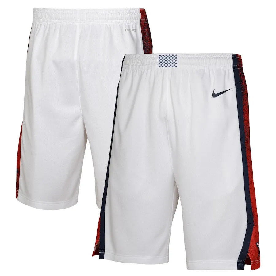 Short Basquete Seleção Estados Unidos Olimpíadas 2024 Branco Jordan