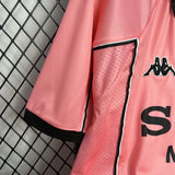 Camisa Juventus II 1997/1998 Retrô Rosa Masculina Kappa