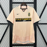 Camisa Juventus III 2003-2004 Retrô Rosa Masculina Kappa