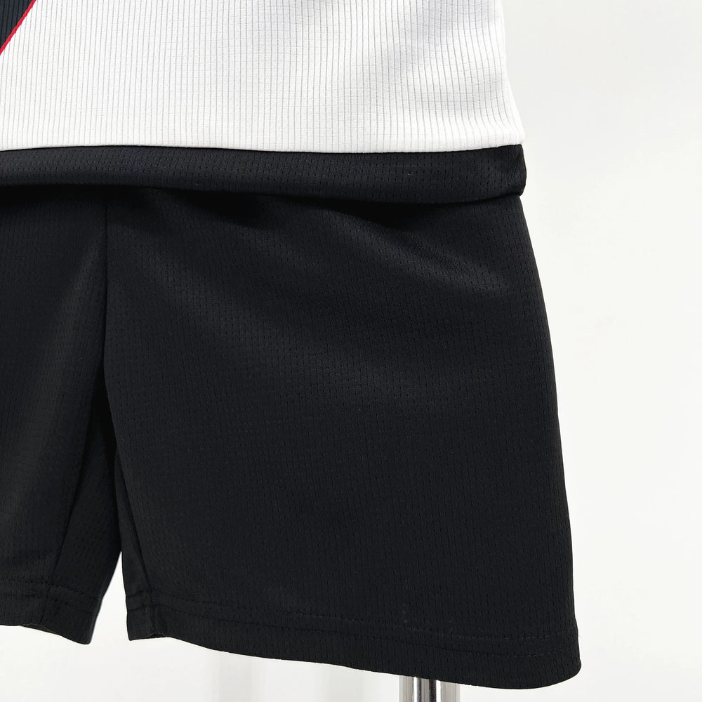 Conjunto Infantil Vasco da Gama II 24/25 Branco e Preto Kappa