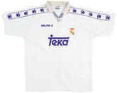 Camisa Real Madrid I 1994/1996 Retrô Branca Masculina Kelme