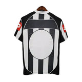 Camisa Juventus I 2002/2003 Retrô Preta e Branca Masculina Lotto