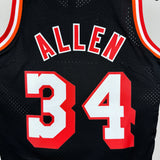 Regata Miami Heat Mitchell & Ness Ray Allen #34 2013/2014 Retrô Preta - DS Sports - Artigos Esportivos