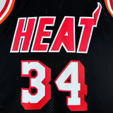 Regata Miami Heat Mitchell & Ness Ray Allen #34 2013/2014 Retrô Preta - DS Sports - Artigos Esportivos