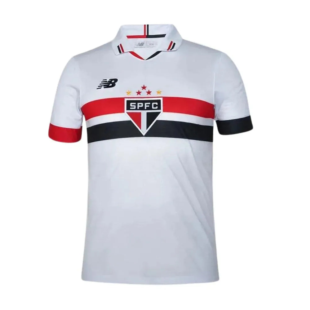 Camisa São Paulo I 24/25 Branca Masculina New Balance