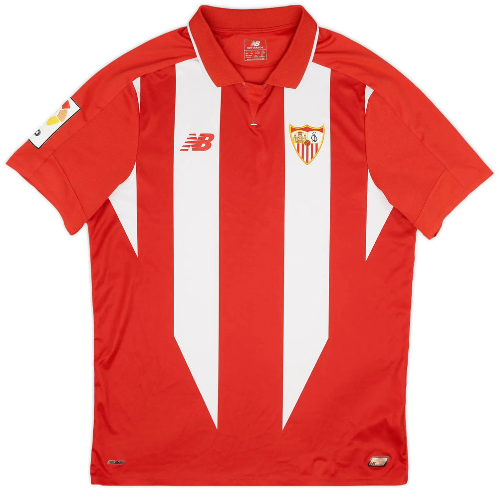 Camisa Sevilla FC II 2015/2016 Retrô Vermelha Masculina New Balance