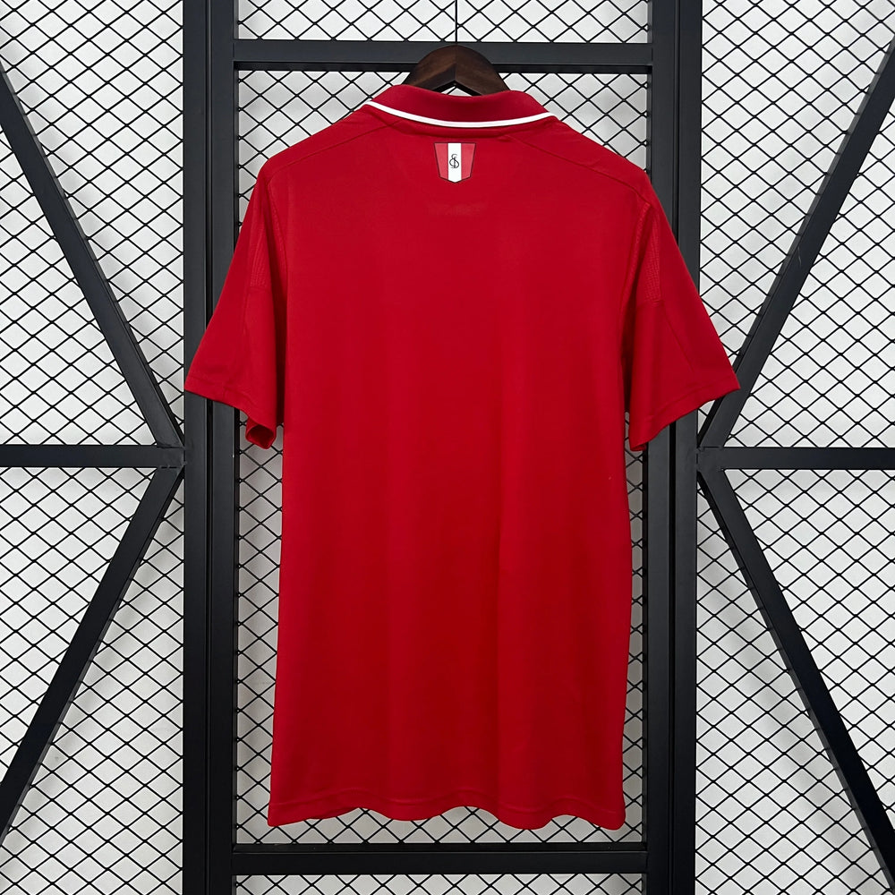 Camisa Sevilla FC II 2015/2016 Retrô Vermelha Masculina New Balance