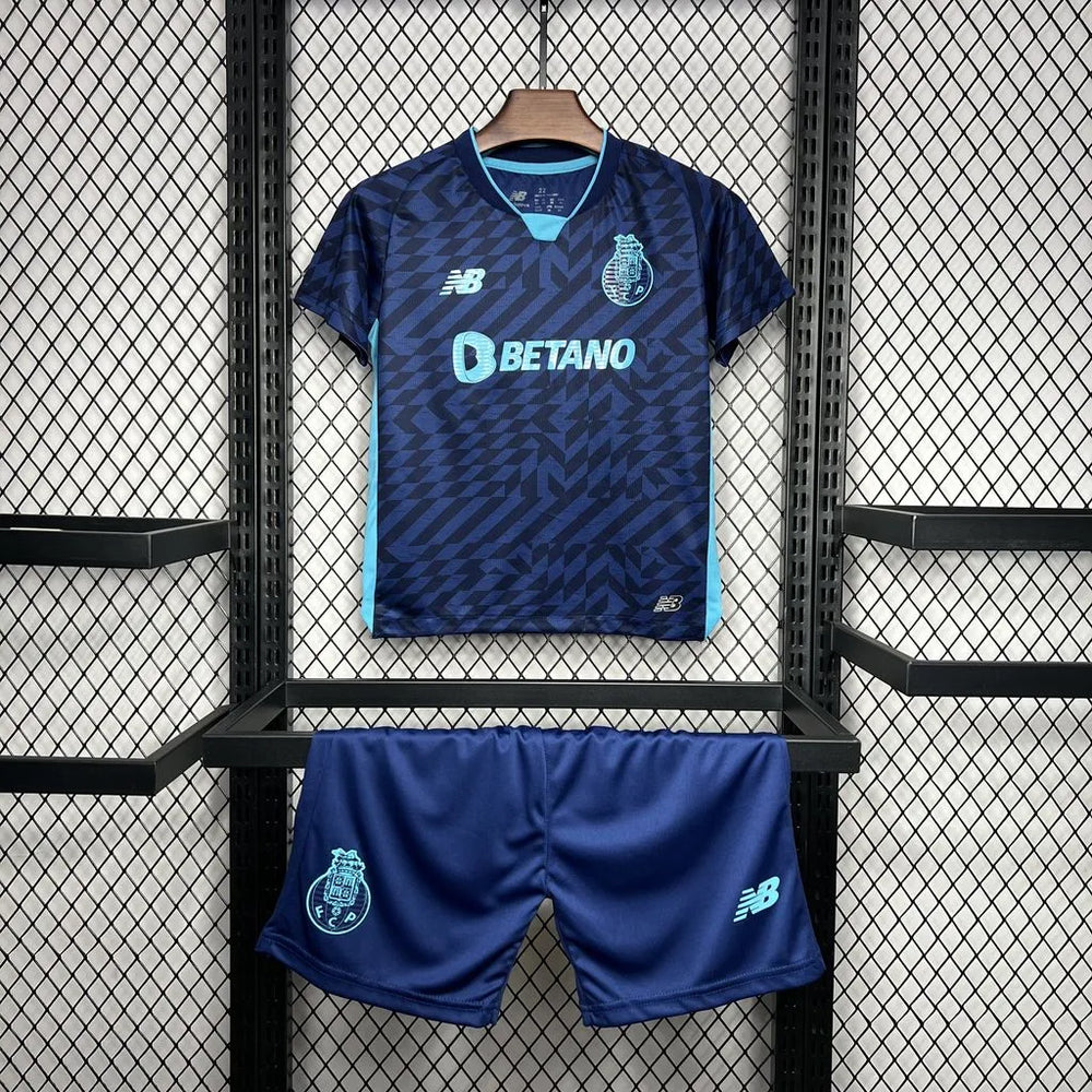 Conjunto Infantil FC Porto III 24/25 Azul New Balance
