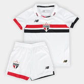 Conjunto Infantil São Paulo I 24/25 Branco New Balance