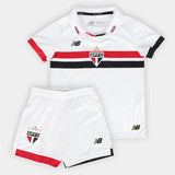 Conjunto Infantil São Paulo I 24/25 Branco New Balance