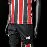 Conjunto Infantil São Paulo II 24/25 Vermelho e Preto New Balance