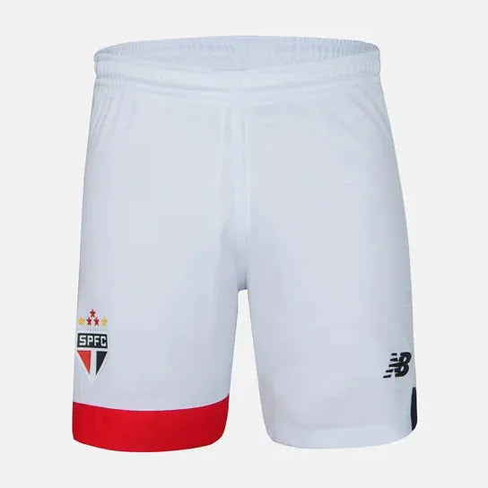 Short São Paulo I 24/25 Branco Masculino New Balance