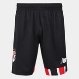 Short São Paulo II 24/25 Preto Masculino New Balance