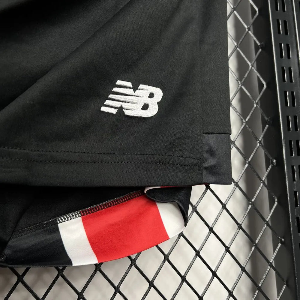 Short São Paulo II 24/25 Preto Masculino New Balance