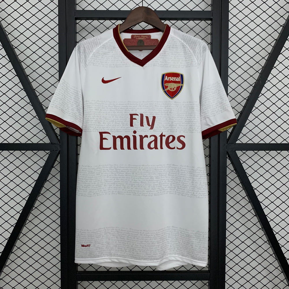 Camisa Arsenal II 2007/2008 Retrô Branca Nike