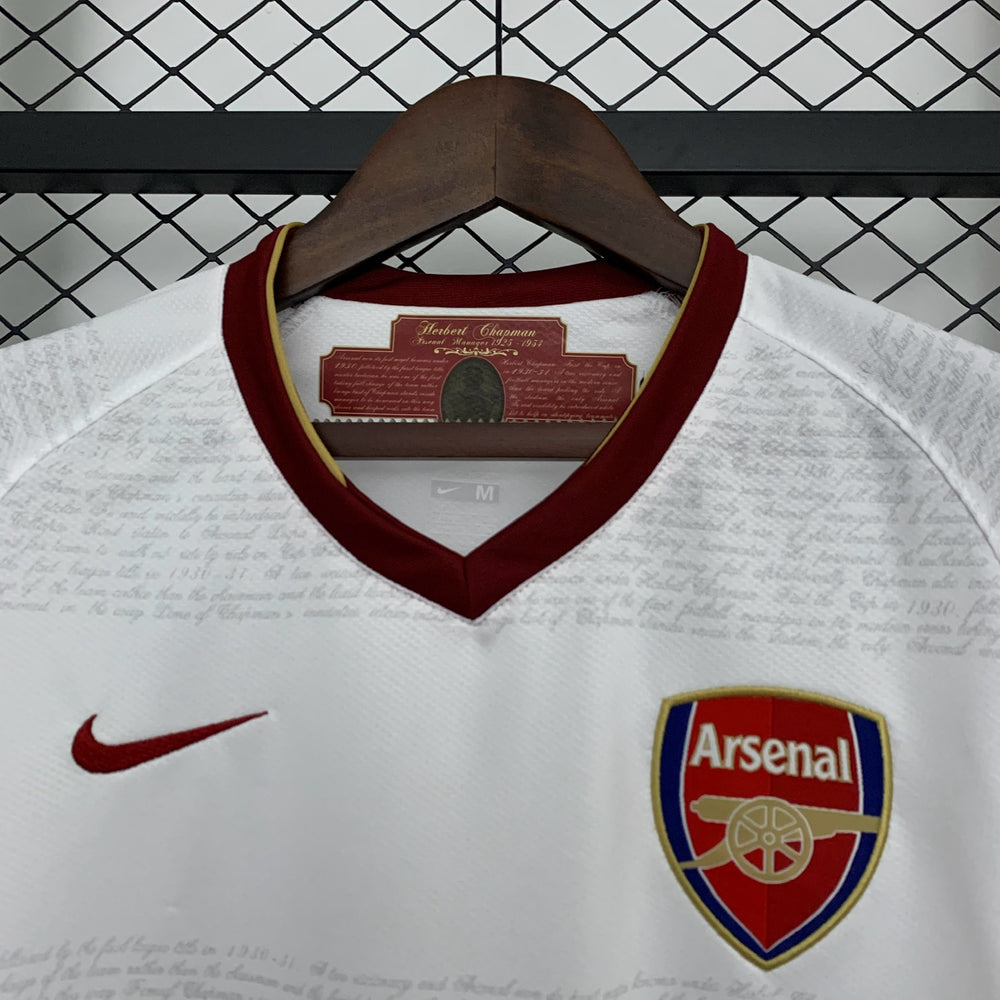 Camisa Arsenal II 2007/2008 Retrô Branca Nike