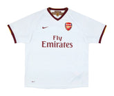 Camisa Arsenal II 2007/2008 Retrô Branca Nike