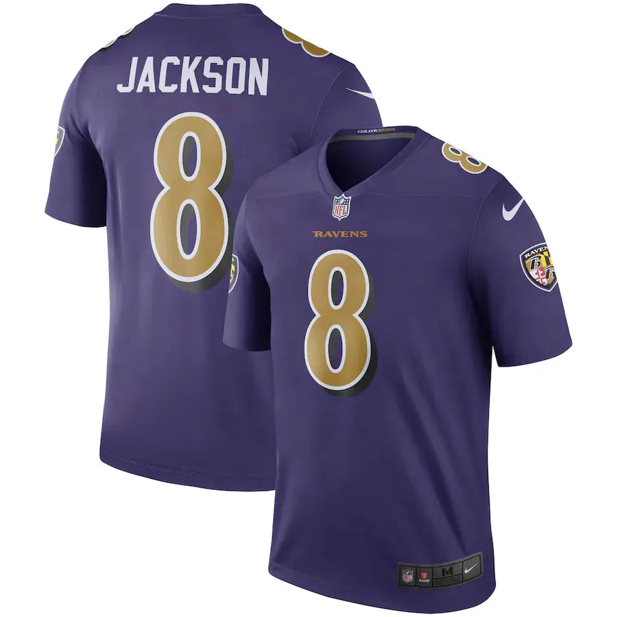 Camisa NFL Baltimore Ravens Color Rush Roxa Masculina Nike
