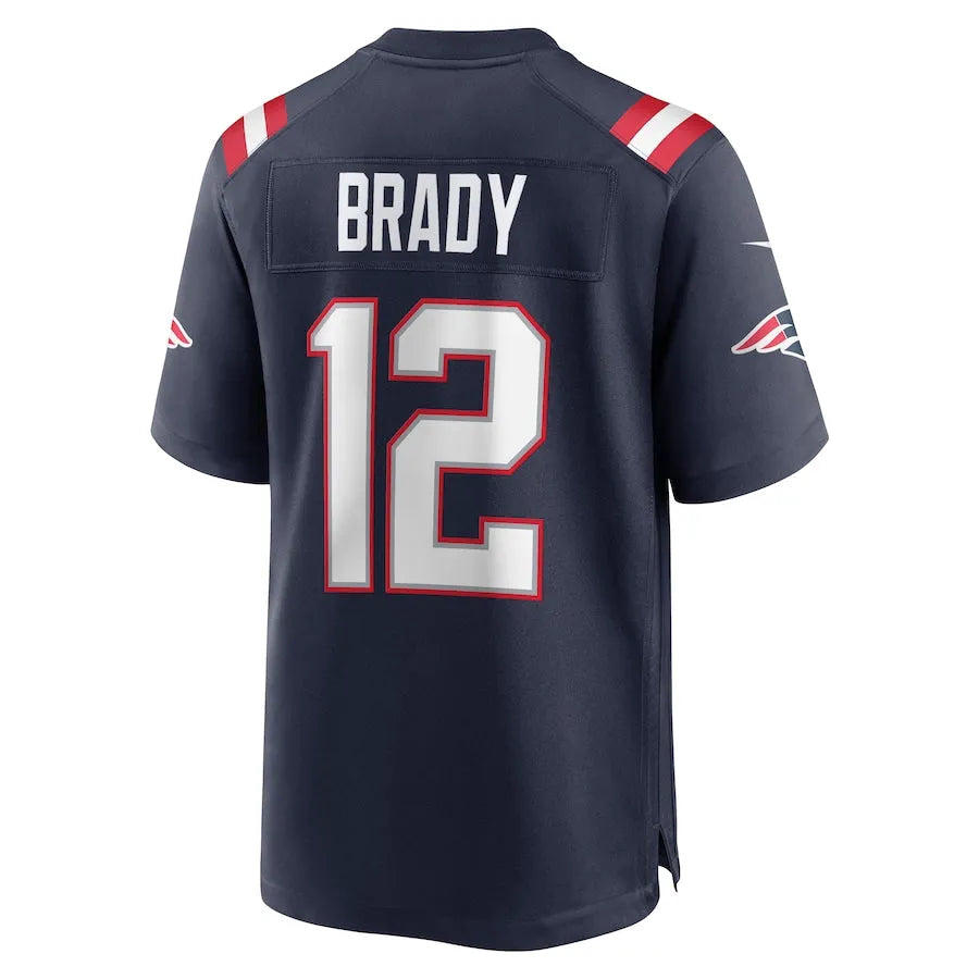 Camisa NFL New England Patriots Tom Brady #12 Retired Azul - DS Sports - Artigos Esportivos