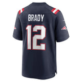 Camisa NFL New England Patriots Tom Brady #12 Retired Azul - DS Sports - Artigos Esportivos