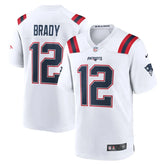 Camisa NFL New England Patriots Tom Brady #12 Retired Branca - DS Sports - Artigos Esportivos