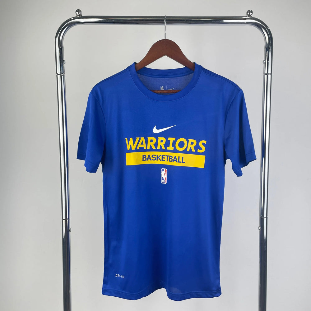 Camisa NBA Dry Fit Golden State Warriors Azul Nike