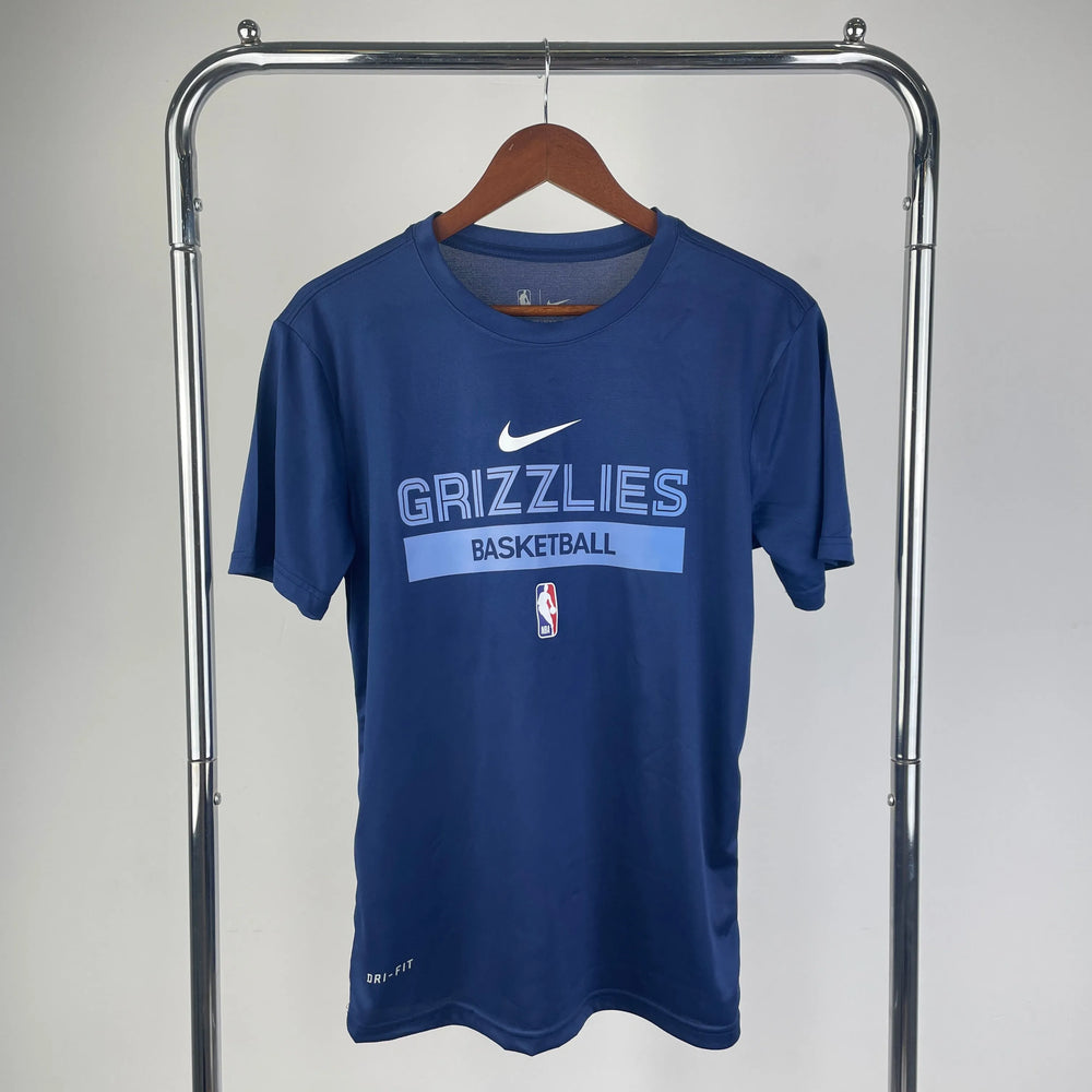 Camisa NBA Dry Fit Memphis Grizzlies Azul Nike