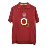 Camisa Arsenal I 2005/2006 Retrô Grená Nike