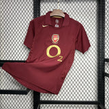 Camisa Arsenal I 2005/2006 Retrô Grená Nike