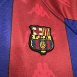 Camisa Barcelona I 1996/1997 Retrô Vermelha/Azul Nike
