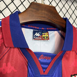 Camisa Barcelona I 1996/1997 Retrô Vermelha/Azul Nike