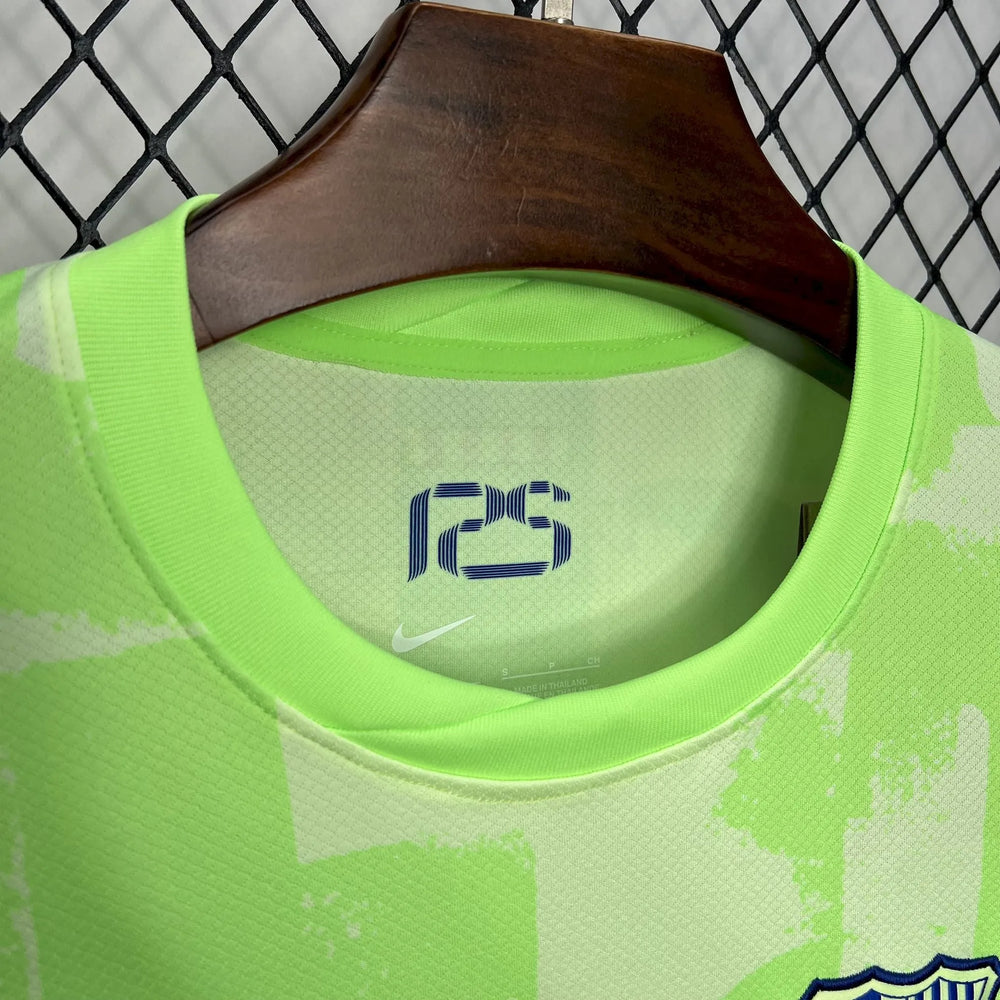 Camisa Barcelona III 24/25 Verde Masculina Nike