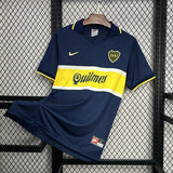 Camisa Boca Juniors I 1996/1997 Retrô Azul Masculina Nike