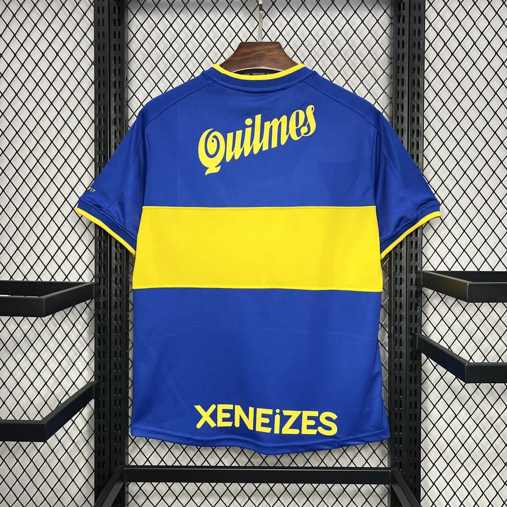 Camisa Boca Juniors I 2000/2001 Retrô Azul Masculina Nike