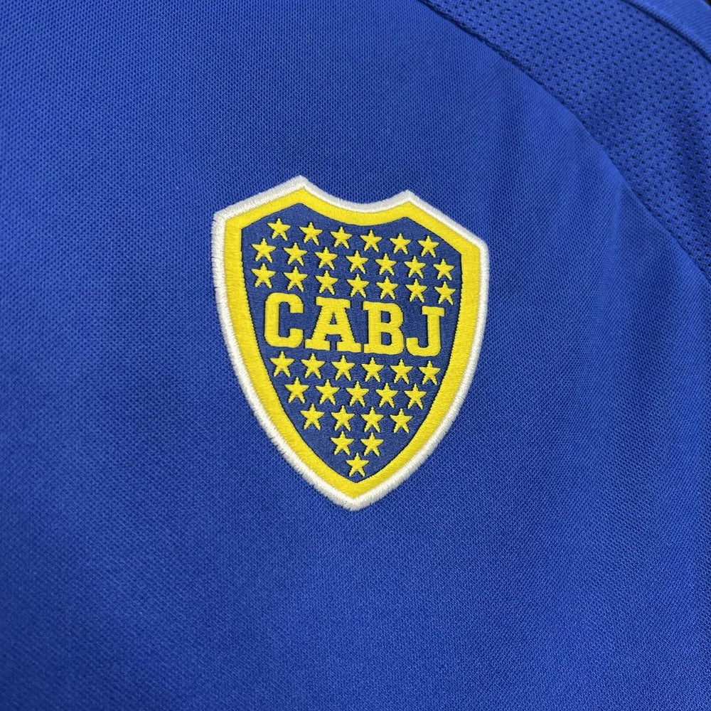 Camisa Boca Juniors I 2000/2001 Retrô Azul Masculina Nike