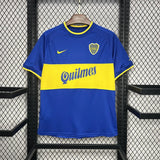 Camisa Boca Juniors I 2000/2001 Retrô Azul Masculina Nike